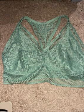 Adore Me Lace Bralette in Mint Green
